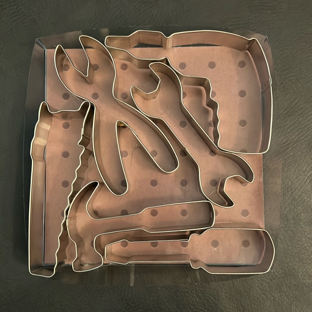 Construction Tool Themed Cookie Cutter Set